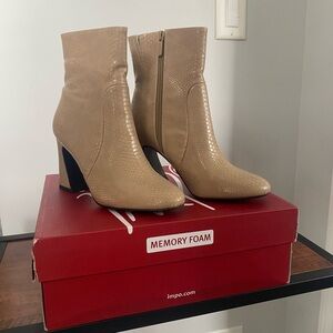 NEW Impo Tan Ankle Booties with Sleek Design